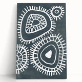 Mid Century Modern Art | Abstract Geometric Wall Decor | Retro Print