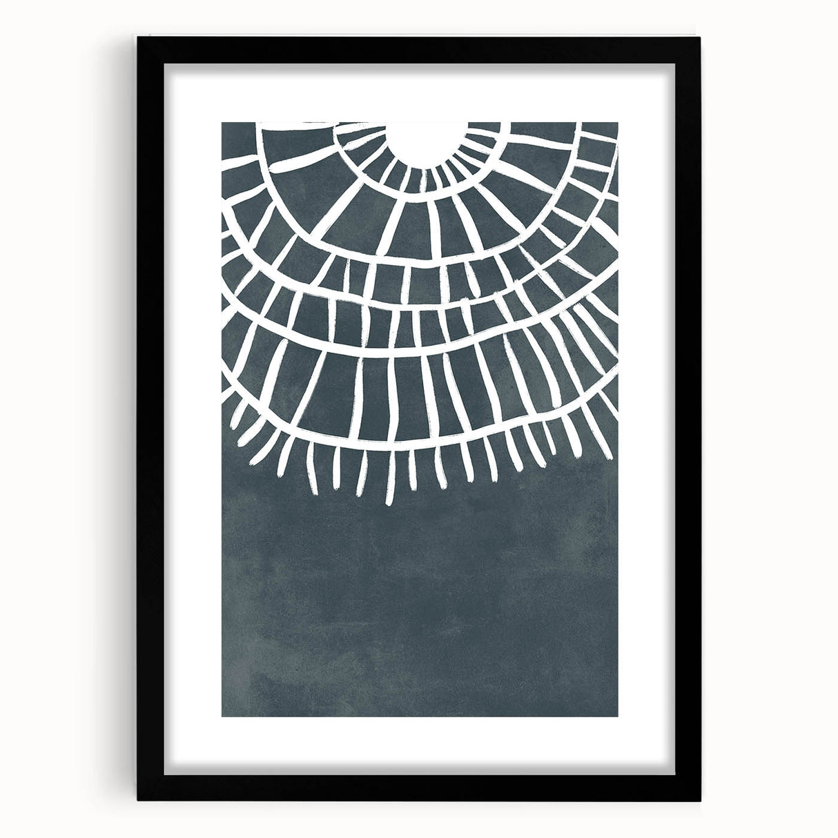 Mid Century Modern Art – Retro Geometric Wall Decor with Minimalist Style