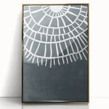 Mid Century Modern Art – Retro Geometric Wall Decor with Minimalist Style