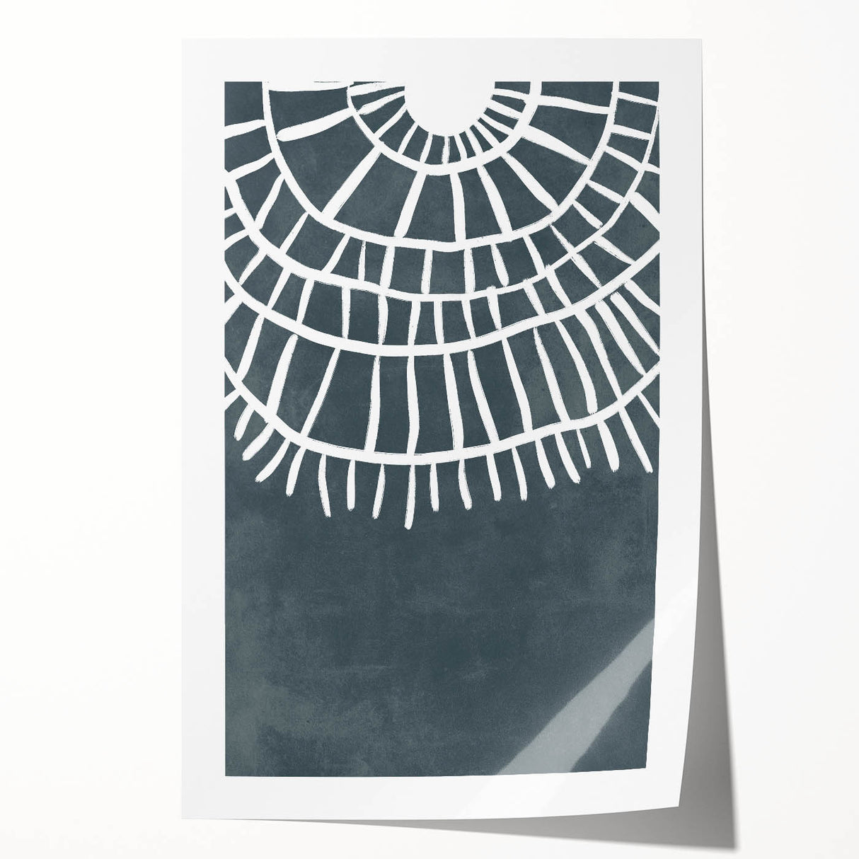 Mid Century Modern Art – Retro Geometric Wall Decor with Minimalist Style