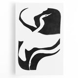 Mid Century Modern Art – Minimalist Retro Abstract Bird Wall Decor