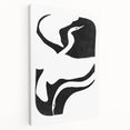 Mid Century Modern Art – Minimalist Retro Abstract Bird Wall Decor
