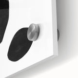 Mid Century Modern Art – Minimalist Geometric Shapes in Black & White