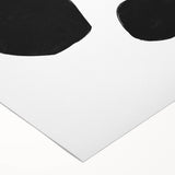 Mid Century Modern Art – Minimalist Geometric Shapes in Black & White