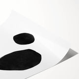 Mid Century Modern Art – Minimalist Geometric Shapes in Black & White