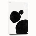 Mid Century Modern Art – Minimalist Geometric Wall Decor in Black & White