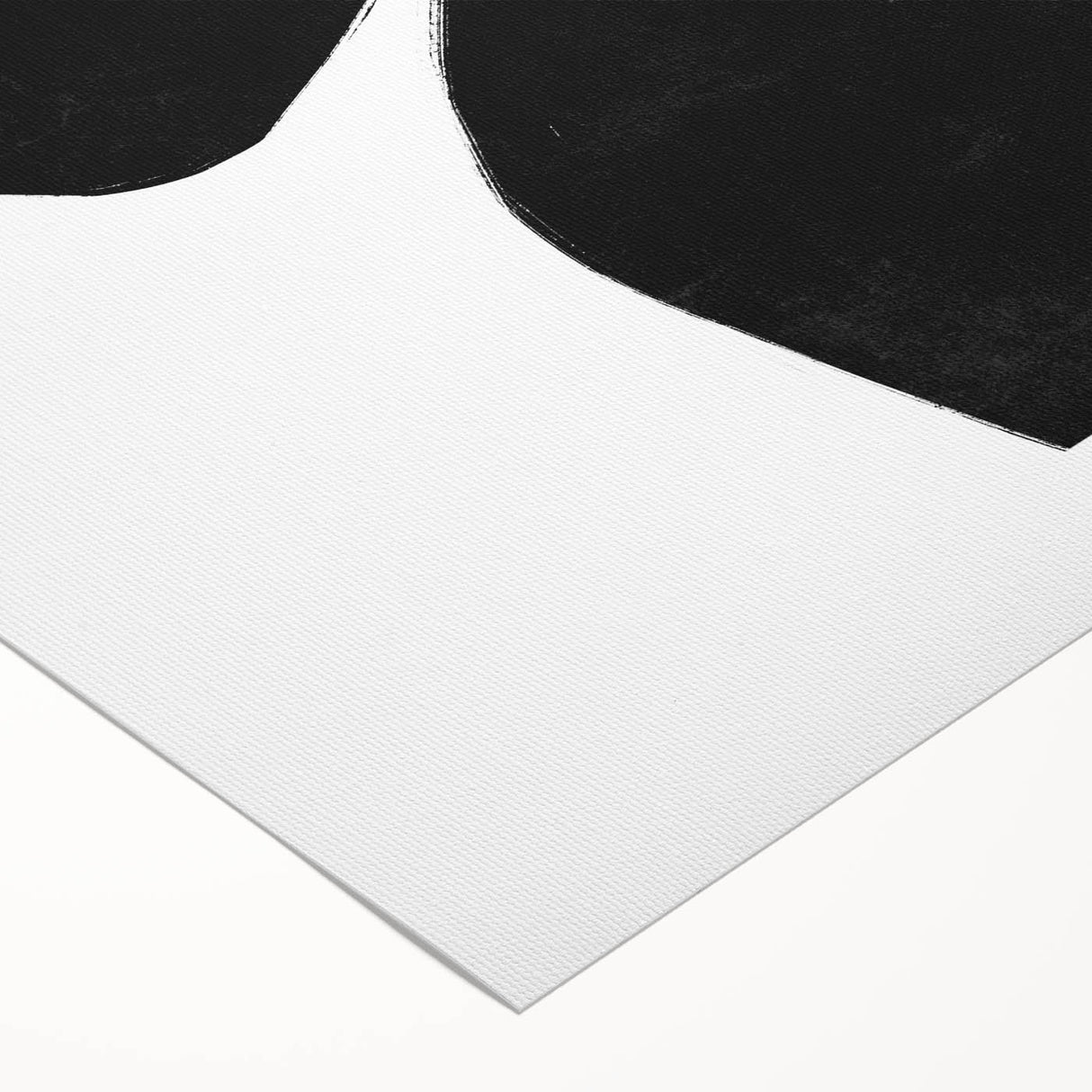 Mid Century Modern Art – Minimalist Geometric Wall Decor in Black & White