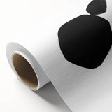 Mid Century Modern Art – Minimalist Geometric Wall Decor in Black & White