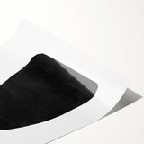 Mid Century Modern Art – Minimalist Abstract Shapes in Black & White