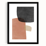 Mid Century Modern Art - Geometric Retro Abstract Prints - Minimalist Style