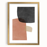 Mid Century Modern Art - Geometric Retro Abstract Prints - Minimalist Style