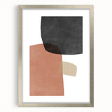 Mid Century Modern Art - Geometric Retro Abstract Prints - Minimalist Style