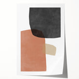 Mid Century Modern Art - Geometric Retro Abstract Prints - Minimalist Style