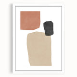 Mid Century Modern Art - Retro Abstract Geometric Wall Decor - Minimalist Style