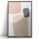 Mid Century Modern Art - Retro Abstract Geometric Wall Decor - Minimalist Style