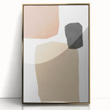 Mid Century Modern Art - Retro Abstract Geometric Wall Decor - Minimalist Style