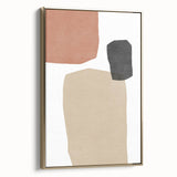 Mid Century Modern Art - Retro Abstract Geometric Wall Decor - Minimalist Style