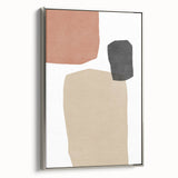 Mid Century Modern Art - Retro Abstract Geometric Wall Decor - Minimalist Style