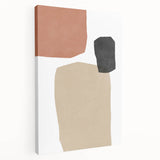 Mid Century Modern Art - Retro Abstract Geometric Wall Decor - Minimalist Style