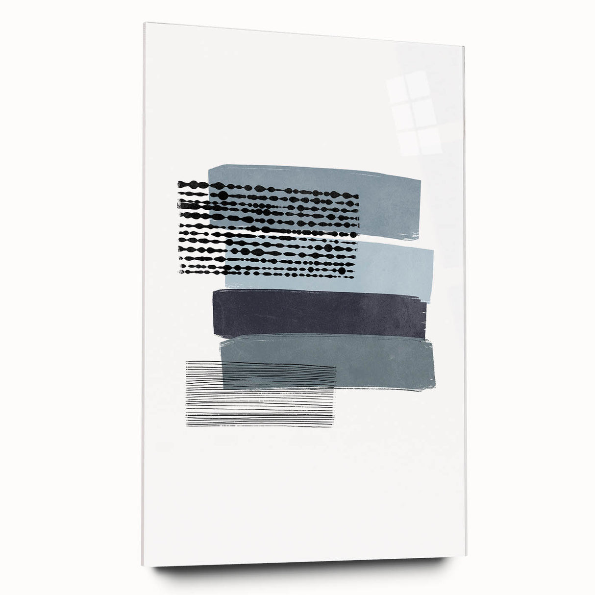 Mid Century Modern Art - Retro Geometric Wall Decor - Abstract Minimalist