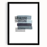 Mid Century Modern Art - Retro Geometric Wall Decor - Abstract Minimalist