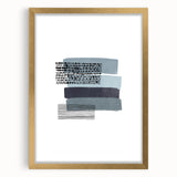 Mid Century Modern Art - Retro Geometric Wall Decor - Abstract Minimalist