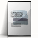 Mid Century Modern Art - Retro Geometric Wall Decor - Abstract Minimalist