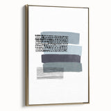 Mid Century Modern Art - Retro Geometric Wall Decor - Abstract Minimalist