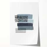 Mid Century Modern Art - Retro Geometric Wall Decor - Abstract Minimalist