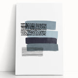 Mid Century Modern Art - Retro Geometric Wall Decor - Abstract Minimalist