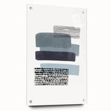 Mid Century Modern Art - Minimalist Retro Geometric Wall Decor - Abstract