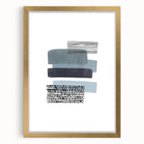 Mid Century Modern Art - Minimalist Retro Geometric Wall Decor - Abstract