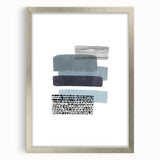 Mid Century Modern Art - Minimalist Retro Geometric Wall Decor - Abstract