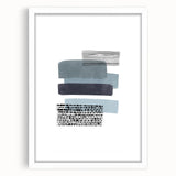 Mid Century Modern Art - Minimalist Retro Geometric Wall Decor - Abstract