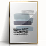 Mid Century Modern Art - Minimalist Retro Geometric Wall Decor - Abstract