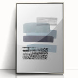 Mid Century Modern Art - Minimalist Retro Geometric Wall Decor - Abstract