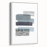 Mid Century Modern Art - Minimalist Retro Geometric Wall Decor - Abstract