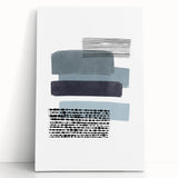 Mid Century Modern Art - Minimalist Retro Geometric Wall Decor - Abstract