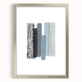 Mid Century Modern Art - Abstract Geometric Wall Decor - Minimalist Design