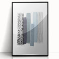Mid Century Modern Art - Abstract Geometric Wall Decor - Minimalist Design