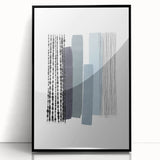 Mid Century Modern Art - Abstract Geometric Wall Decor - Minimalist Design