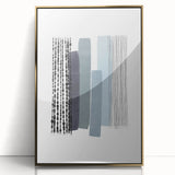 Mid Century Modern Art - Abstract Geometric Wall Decor - Minimalist Design