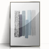 Mid Century Modern Art - Abstract Geometric Wall Decor - Minimalist Design