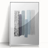 Mid Century Modern Art - Abstract Geometric Wall Decor - Minimalist Design