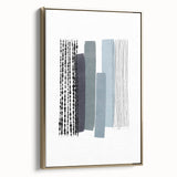 Mid Century Modern Art - Abstract Geometric Wall Decor - Minimalist Design