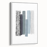 Mid Century Modern Art - Abstract Geometric Wall Decor - Minimalist Design