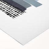 Mid Century Modern Art - Abstract Geometric Wall Decor - Minimalist Design