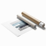 Mid Century Modern Art - Abstract Geometric Wall Decor - Minimalist Design