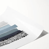 Mid Century Modern Art - Abstract Geometric Wall Decor - Minimalist Design