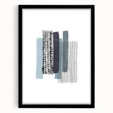 Mid Century Modern Art - Abstract Geometric Wall Decor - Retro Minimalist